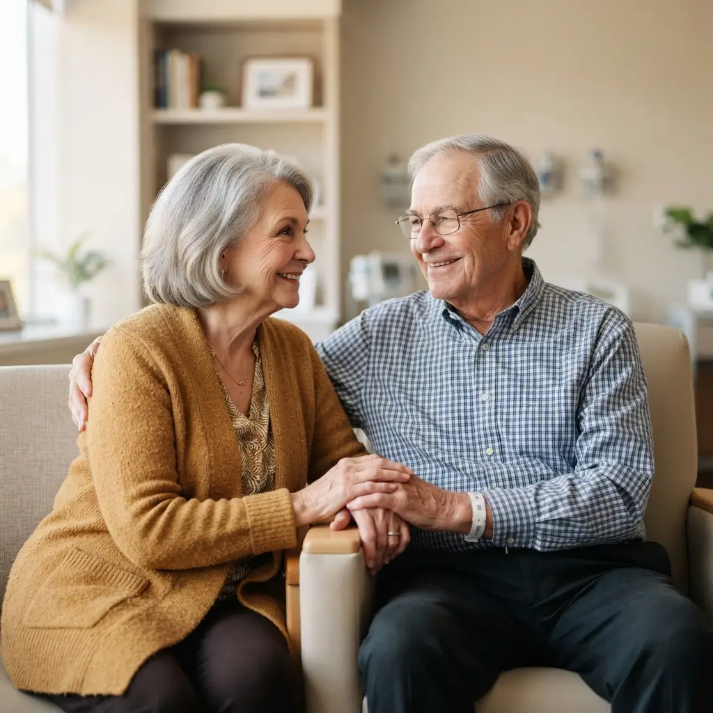 International patient and family preparing for medical care in China